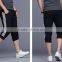 custom made cheap designer mans capri training pants men running sport pants