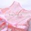 Fashion Summer Pink Girl Dresses With Lace Girls Princess Dresses Sleeveless Infant Clothes GD50112-8