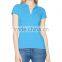 Women's Short Sleeve Pima Cotton Three-button Placket Guangzhou Polo Shirt Wholesale