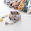 Cute winter warm cotton children trangular tassel scarf