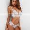 B33512A Europea women soft hollow lace new fashion bra and brief sets
