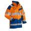 high visibility safety jacket windbreaker jacket winter jacket reflective strip
