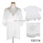 TOROS wholesale women fashion blank white beach kimono tops with lace