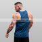 mens soft sports vest polyester spandex custom gym tank top