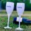 Unbreakable Plastic Champagne Flute/Polycarbonate Champagne Glass