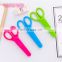 Free samples low price advertisement stationery school popular useful multi function Eco-friendly stainless steel scissors