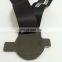 Black nickel Plating medal with custom wording logo and custom medal ribbon for sport events
