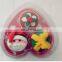 christmas gift eraser set children funny toy eraser set kids playing eraser set
