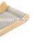 Multiple choices wooden corrugated paper cat scratch sofa bed scratching lounge board