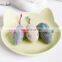 Lovely Cat Head Shaped Pet Food Water Bowl Dogs Cats Bowl Pet Feeder Disposer Neck Protection