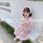 Infant Girls Dress Vintage Dresses Spanish Clothing Handmade Flower Embroidery Lace Baby Clothes Princess