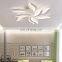 Wholesale Luxury Adjustable Two Colors Metal Modern Ceiling Light Led Acrylic Chandelier