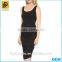 Cheap bodycon slim cotton black maternity Sundress clothes