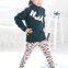 Leopard Print Baby Girls Knitted Pants Toddler Trouser Kids Winter Fall Leggings