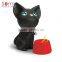 China factory wholesale cat shape magnetic paper clip holder with paper clips