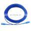 High Quality Spiral  Single Mode Simplex Duplex LSZH PVC Fiber Optic Patch Cord Fiber Jumper Armored Patch Cord SC-SC