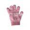 Unique Charcoal Bamboo Shower Body Scrubber Glove Natural Fiber Carbonized Bamboo Bath Gloves Exfoliating Gloves