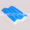 Quality factory wholesale fire prevention noise small PVC plastic roof tile blue