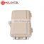 MT-1413 Wholesale wall mount type outdoor PC plastic 32 core small FTTH access fiber optic distribution cabinet