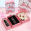 RTS Pink Retail ring necklace earrings box jewelry packaging box set for gift