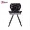 Contemporary upholstered solid dining chairs restaurant chair