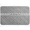 Hot sale printing high quality memory foam bath mat