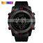 SKMEI 1354 Men's Sport Watch Digital Movement Multi-function Silicone Band Smart Watch