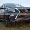Новый товар оптом для Lexus GX460 2013 года, обновленный до 2020 года. Комплект кузова: передний и задний бамперы, решетка радиатора, фары, передний и задний обвес