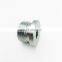 Hexagon Socket Screw Plug With ED, Steel Socket Oil Drain Plug, Hollow Carbon Steel Plug