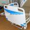 Plastic ABS Siderail Multi-Function Hospital ICU Medical Electric Manual Fowler Bed with 3 Cranks Mute Wheels