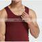 Tank Top 100% Polyester Vest Sublimation Printed Tank Top Quick Dry Men Gym Singlets