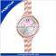 Simple MOP Dial Ultra Thin Strap Watch