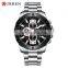 CURREN 8336 Relojes-hombr al por mayor Calendar Waterproof Quartz Six-Hand Men's Watch from China