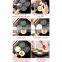 4 Hole Frying Pot Pan Thickened Omelet Pan Non-stick Egg Pancake Steak Cooking Egg Ham Pans Breakfast Maker Cookware