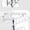 Wholesale china commodity sticker spray paint multifunctional folding drying rack