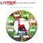 LIVTER Shredding And Rubbing Machine Straw Crushing Household Dry Wet Dual-Use Automatic Grass Shredded Machine