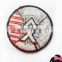 Custom fabrics badge embroidery patch american flag USA