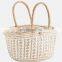 Hot Sale 2023 Rustic Lady Seagrass Tote Handbag, Handwoven Straw Summer basket Best Price Vietnam Supplier