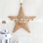 Hot Selling Christmas star Wall decor boho nursery Wicker wall art decoration for Living Room Decor Vietnam Supplier