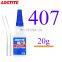 20g Loctiter 404 406 407 Super Glue Instant Adhesive Universal Type Sticky Plastic Rubber Quick-drying Glue