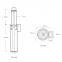 UPARK Best Quality Anti-theft Hostile Vehicle Mitigate Automatic Retractable Bollards Price PAS68 Electric Bollard