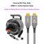150m Armored 8K HDMI 2.1 Fiber Active Optical Cable Reel on Roxton PCD310 Drum