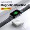 Watch Square Magnetic Wireless Charger 5W Portable Magnetic Wireless Charging Station for Apple Watch Magnetic Wireless Charging