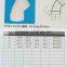 plastic fitting ASTM standard upvc elbow 45deg. for DWV drainage water