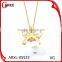 Wholesale Ballerina Necklace Latest Design Saudi Gold Jewelry Necklace