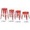 MCH-1505 Industrial bar stools 65cm Height Green Metal Stool
