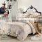 Luxury Cotton Jaquard Bedding Set for Home Flower 4 Pcs