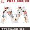 wholesale custom made subliamtion printed OEM women's yoga pants women leggings