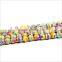 8mm Synthetic yellow malachite loose beads DIY jewelry materials accessories
