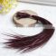 Hot Selling feathers for sale cheap feather hair extension thin long grizzly rooster feathers for sale